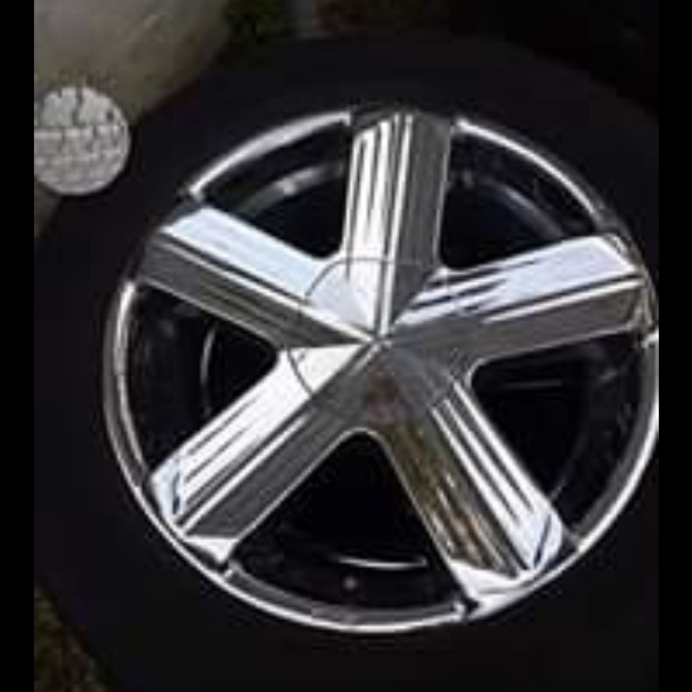 20 inch rims with brand new tires